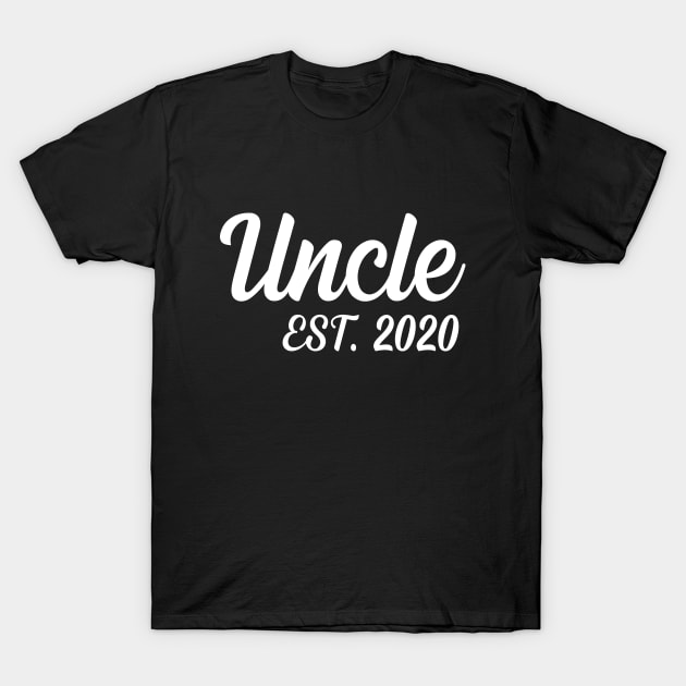 Uncle Est 2020 Funny Funcle Tee T-Shirt by stonefruit